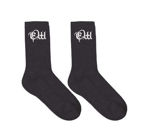 ELSEWEARS BLACK SOCKS