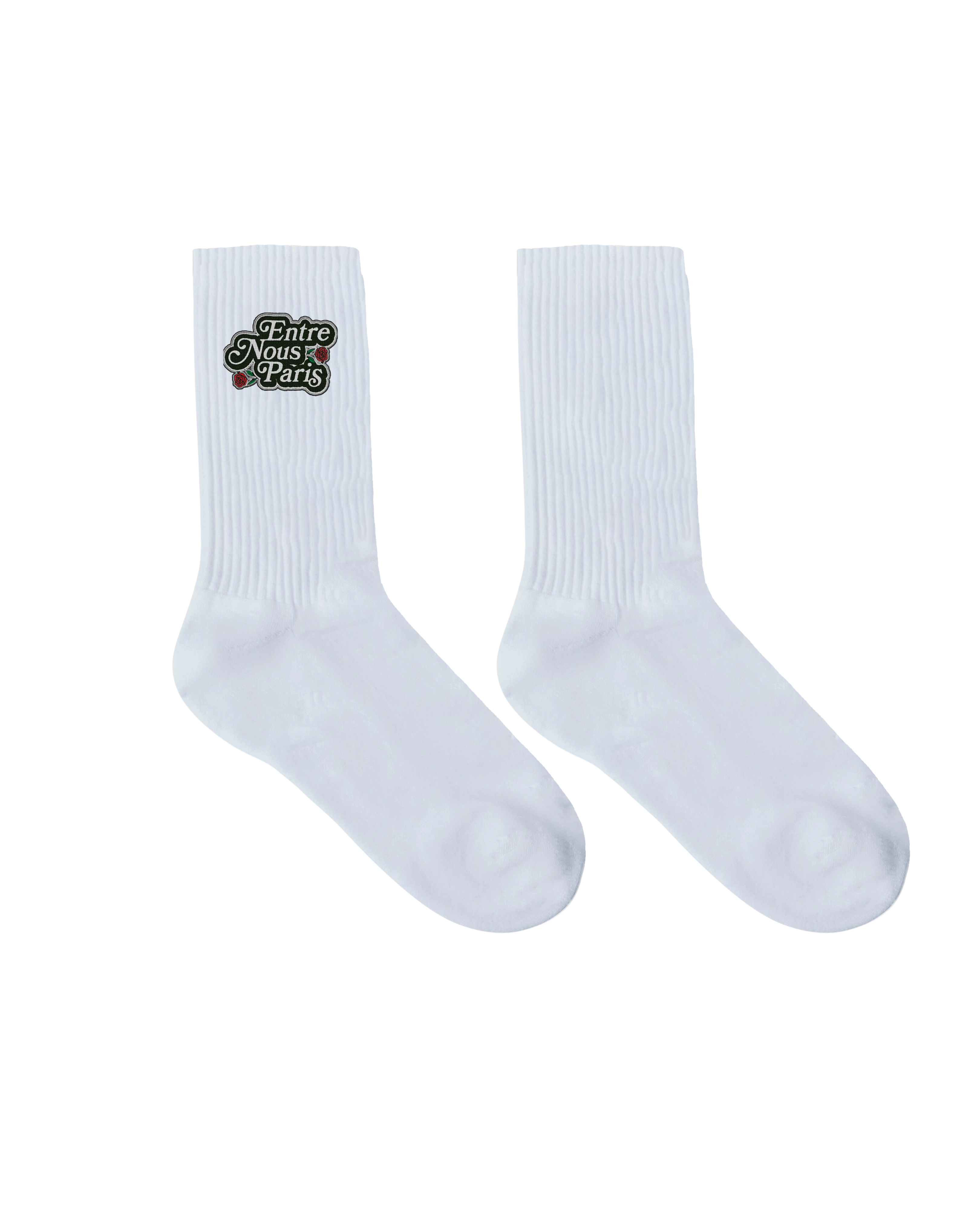 WHITE PARIS SOCKS