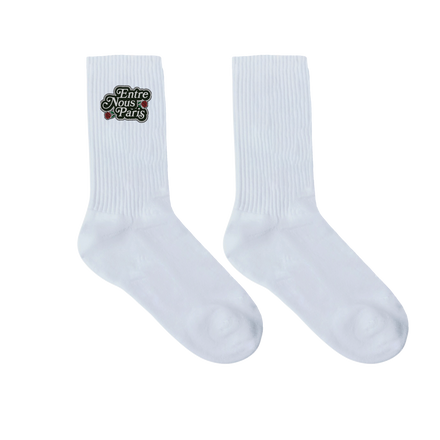 WHITE PARIS SOCKS