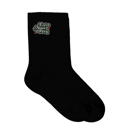 BLACK PARIS SOCKS